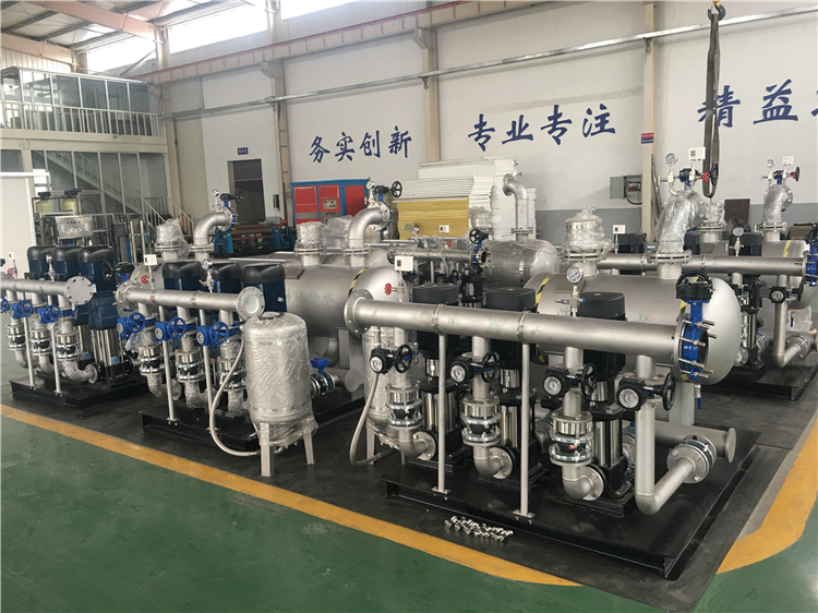 无负压供水设备现场图